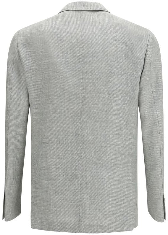 Lardini Bicolor Wool Blazer Divers