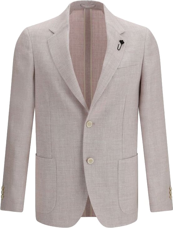 Lardini Multicolor Wool Blazer Divers