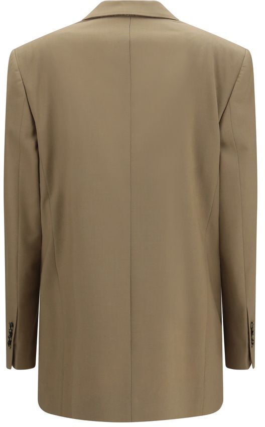 Lardini Beige Wool Oves Aries Blazer Beige