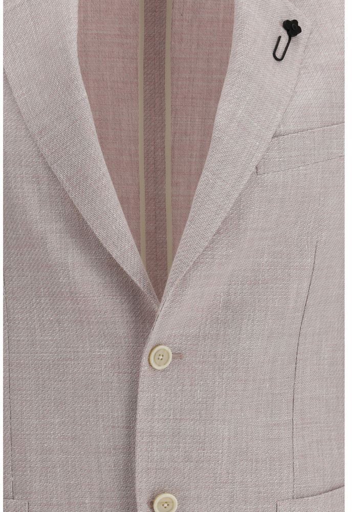 Lardini Multicolor Wool Blazer Divers