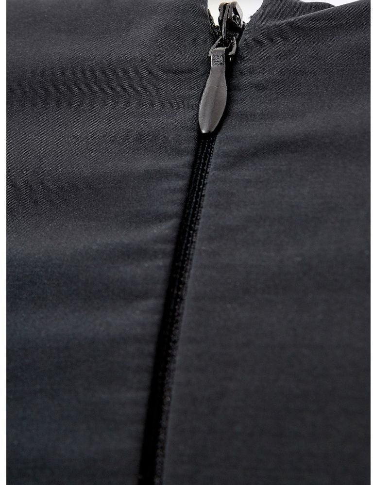 Lardini Black Polyester Cocktail Dress Zwart
