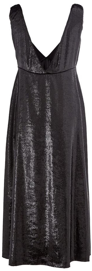 Lardini Black Polyester Cocktail Dress Zwart
