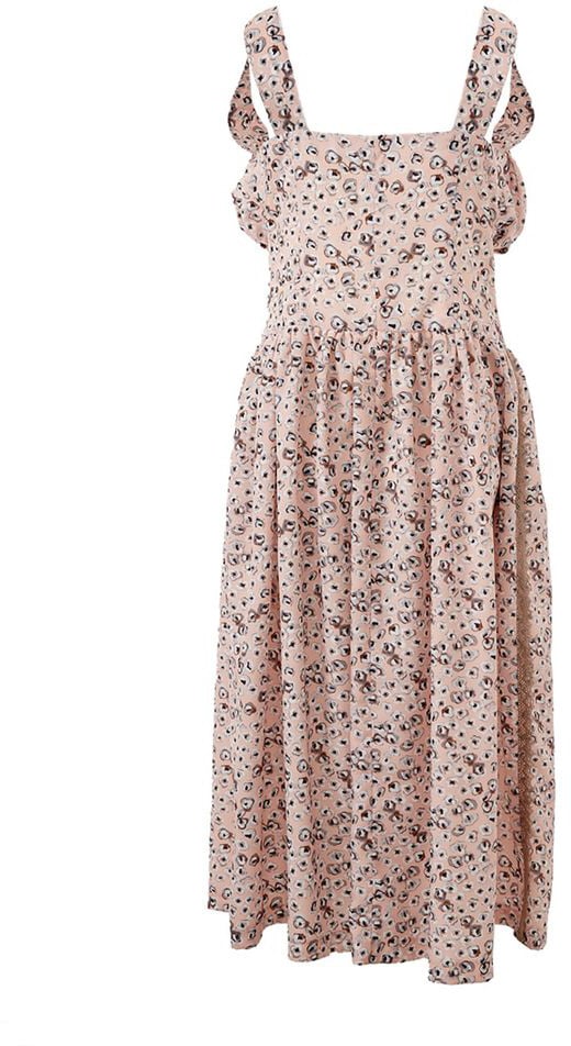 Lardini Pink Acetate Casual Dress Roze