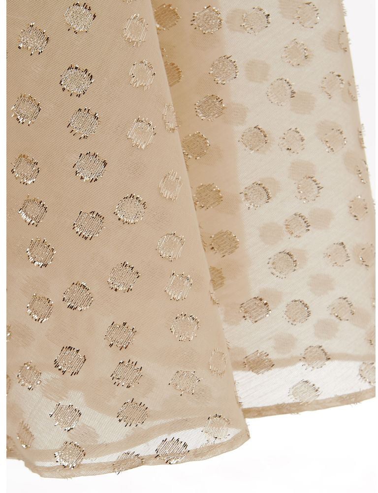 Lardini Beige Cotton Cocktail Dress Beige