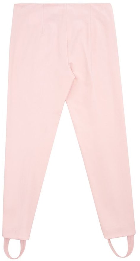 Lardini Pink Viscose Pants Roze