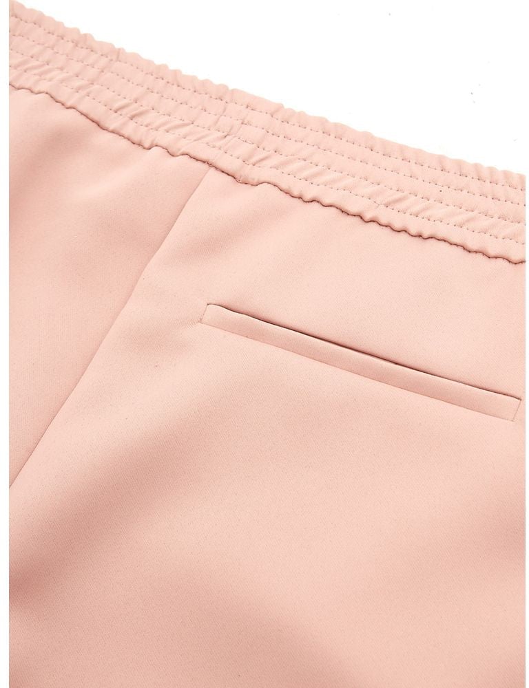 Lardini Pink Polyester Casual Pants Roze