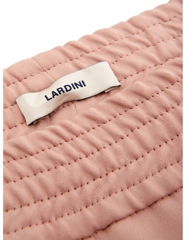 Lardini Pink Polyester Casual Pants Roze
