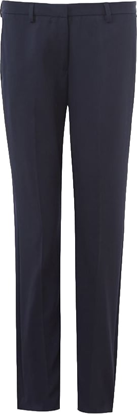 Lardini Blue Wool Dress Pants Blauw