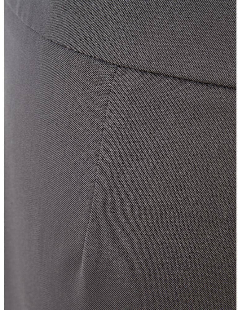 Lardini Gray Wool Casual Pants Grijs