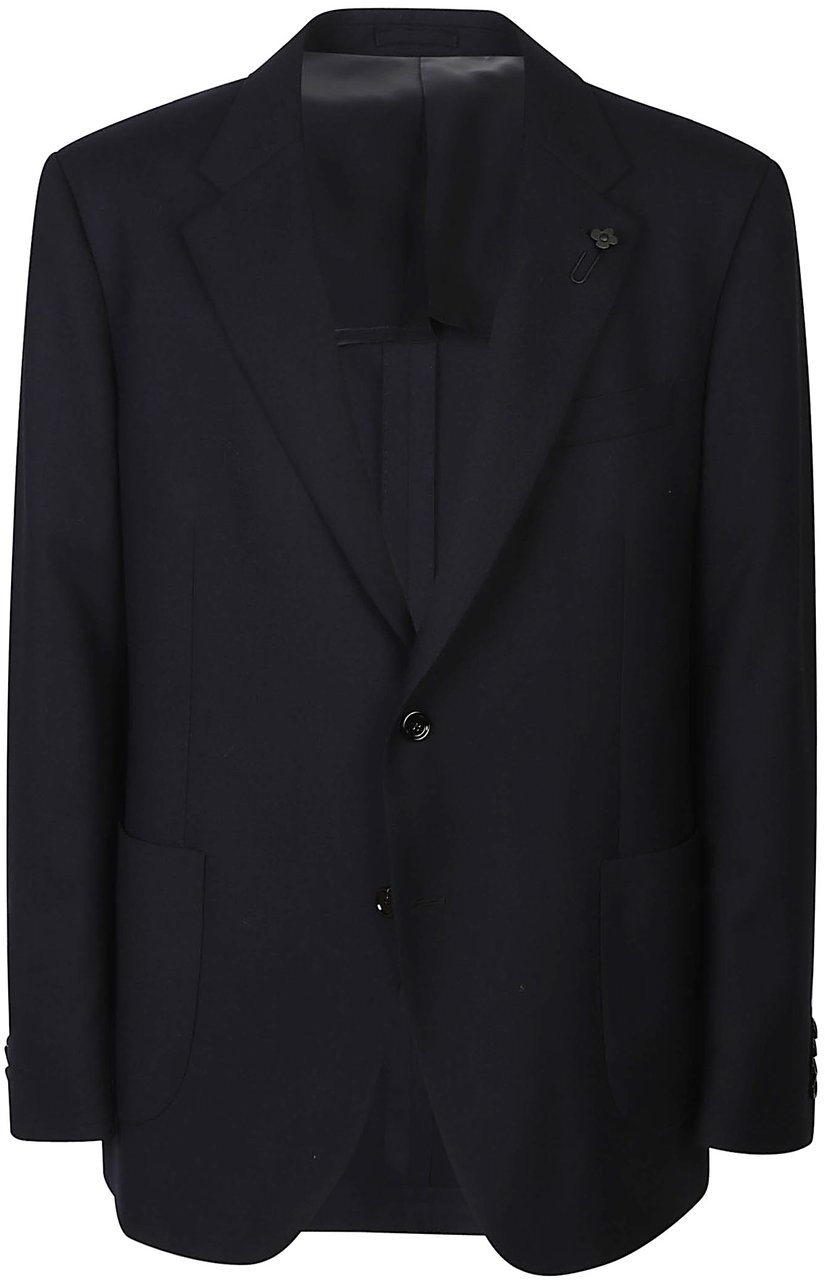 Lardini Feeling Jacket Blue Blauw