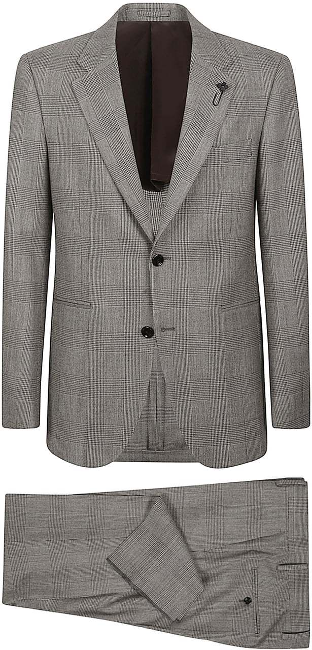 Lardini Feeling Suit Brown Bruin