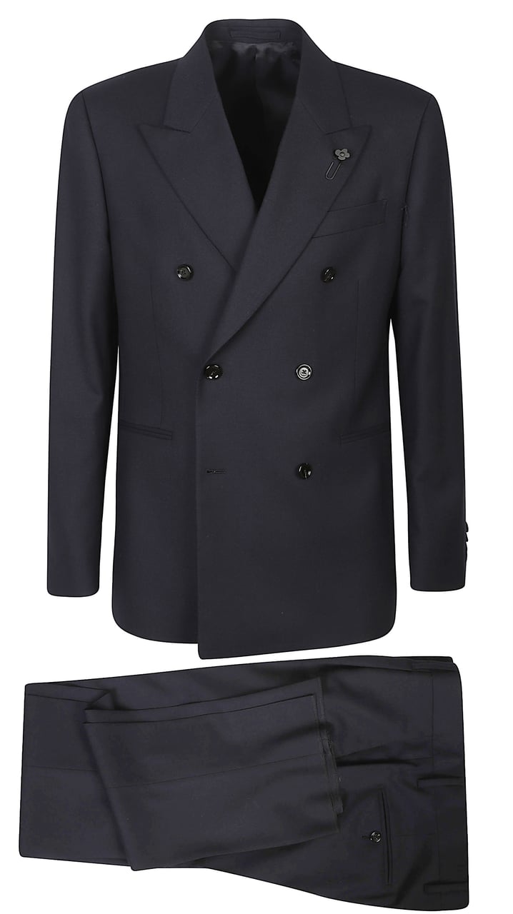Lardini Feeling Suit Blue Blauw