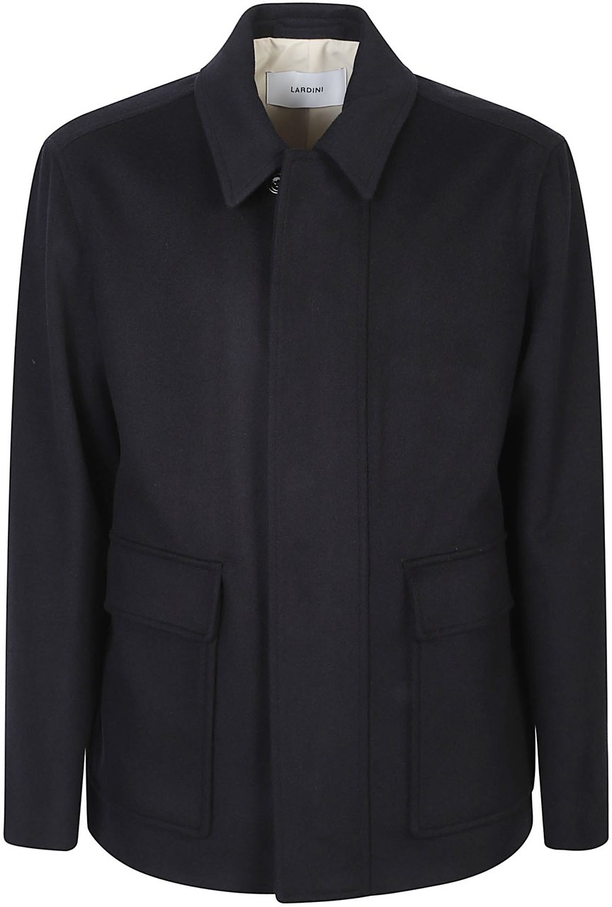 Lardini Jacket Blue Blauw