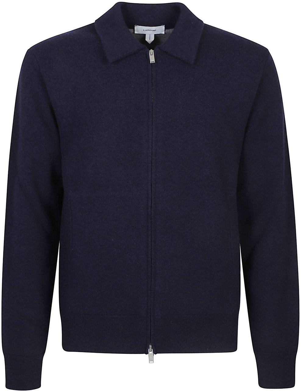 Lardini Double Bomber Jacket Blue Blauw