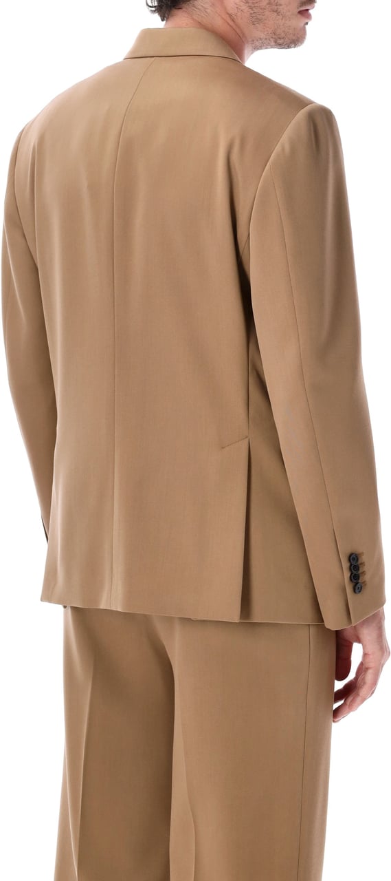 Lardini Feeling Blazer Doppio Petto Beige Beige