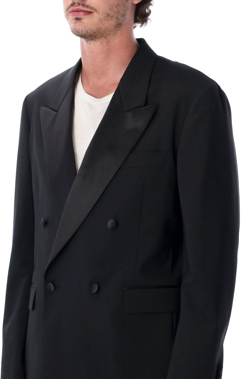 Lardini Smoking Suit Pant 23 Nero Zwart