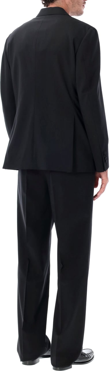 Lardini Smoking Suit Pant 23 Nero Zwart