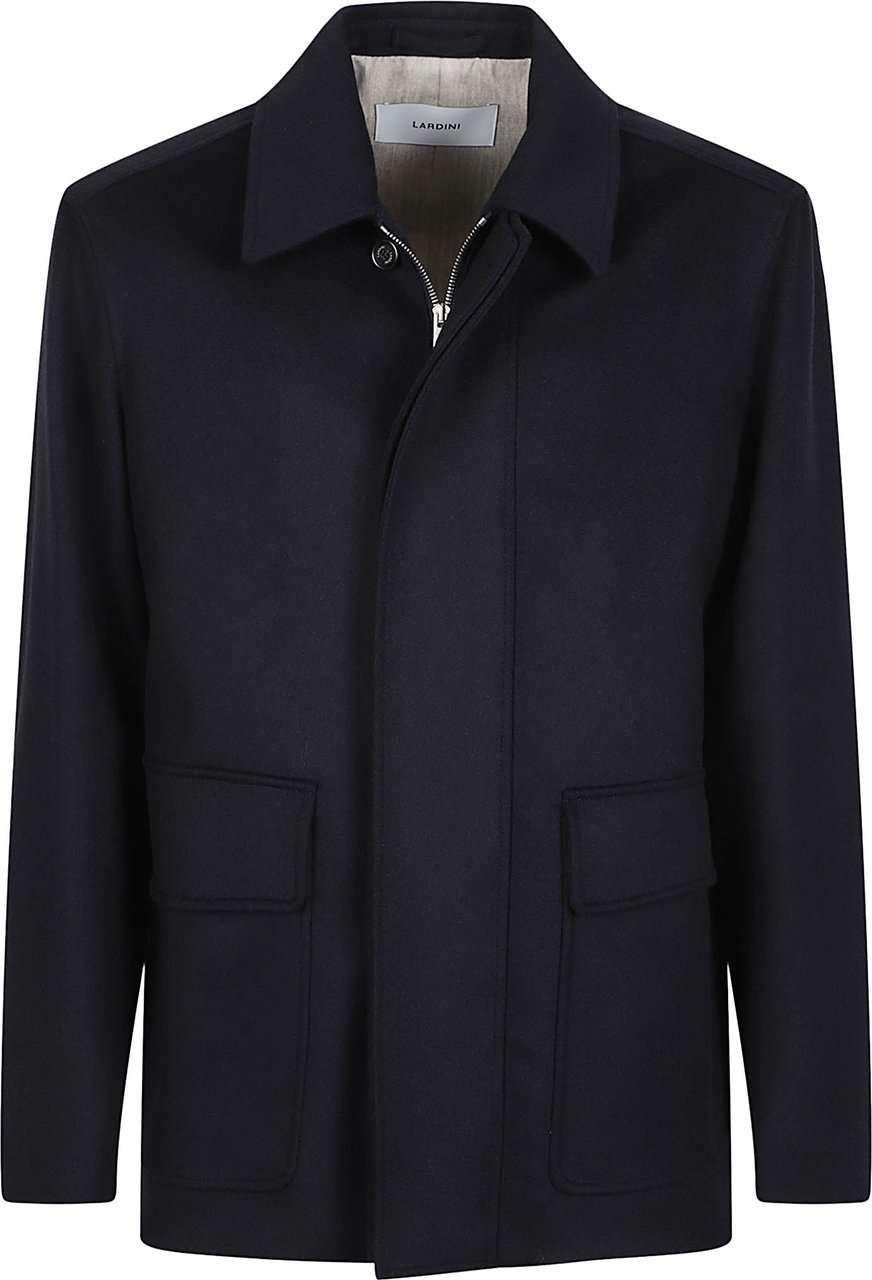 Lardini Jacket Blue Blauw