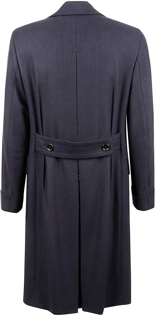 Lardini Coats Blue Blauw