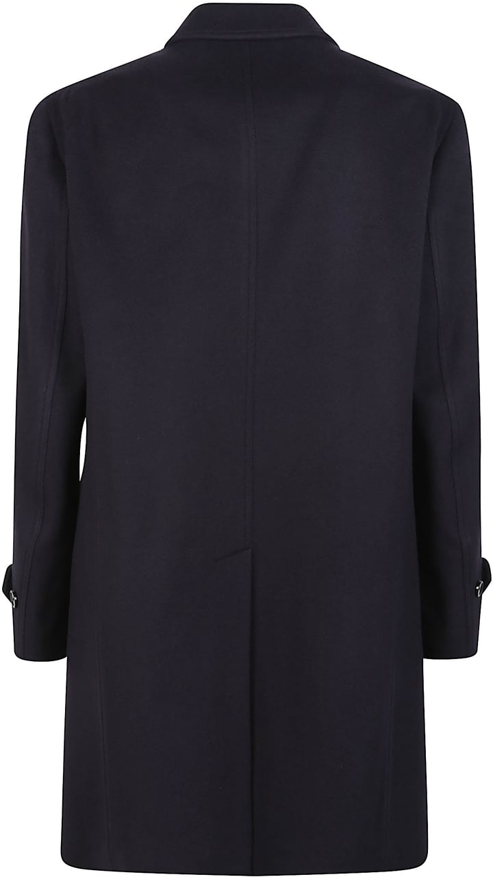 Lardini Trench Blue Blauw