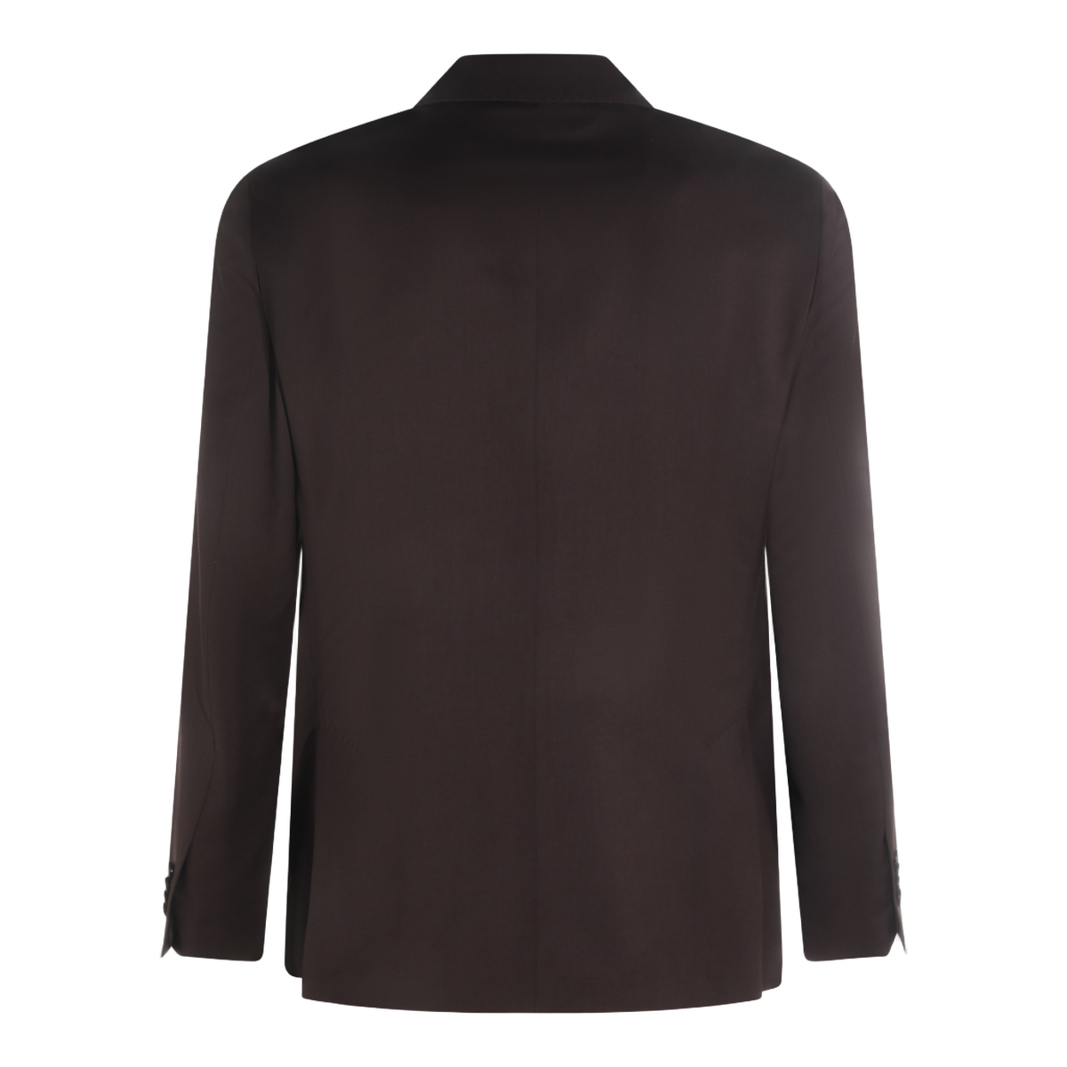 Lardini Tailored Brown Two-Piece Suit with Classic Blazer Bruin