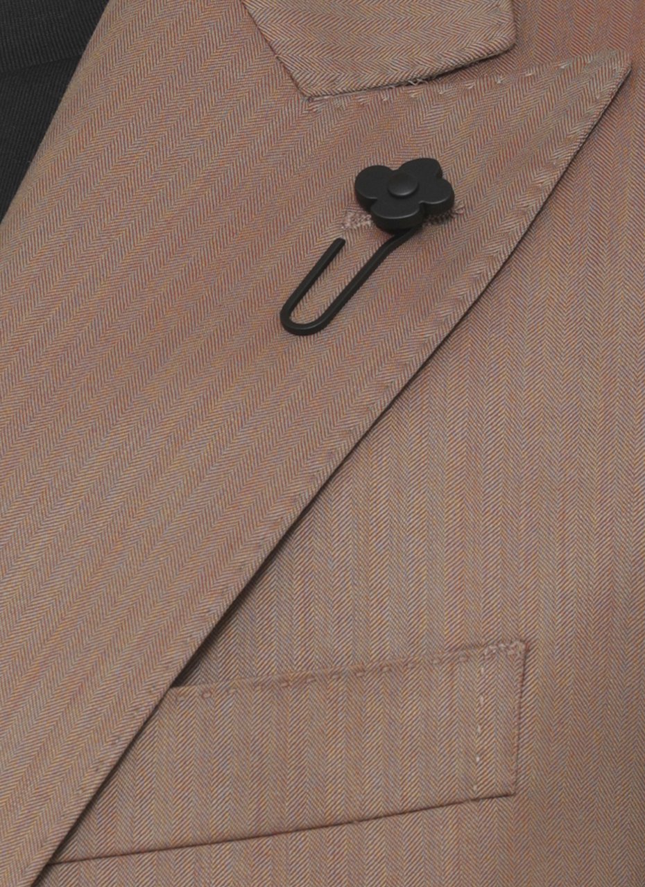 Lardini Suit Brown Beige