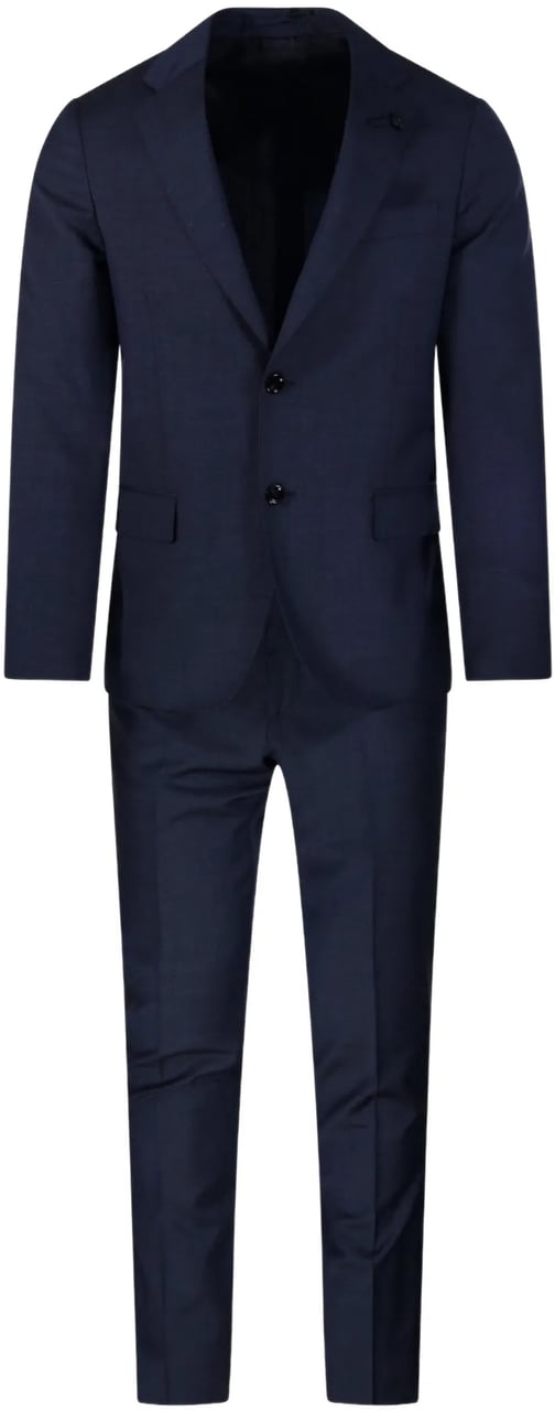 Lardini Dresses Blue Navy