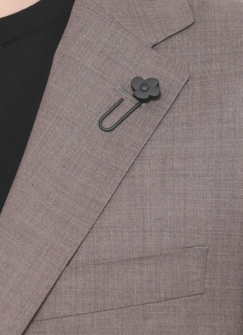 Lardini Suit Brown Taupe