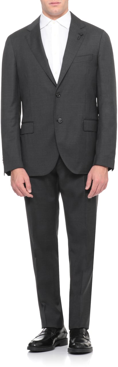 Lardini Suit Grey Grijs