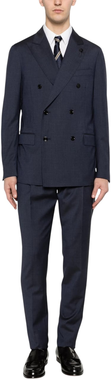 Lardini Dresses Blue Navy