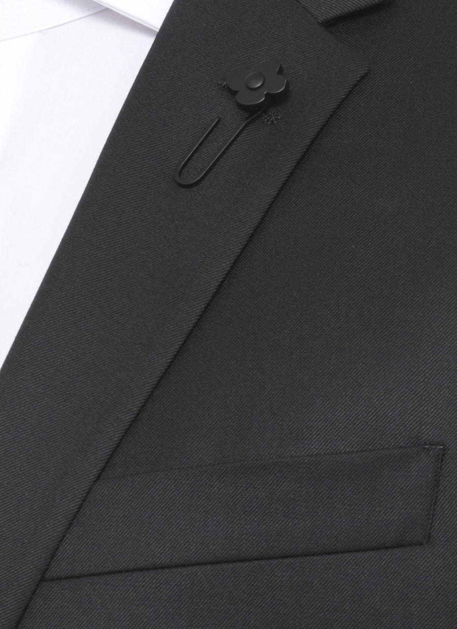 Lardini Suit Black Zwart