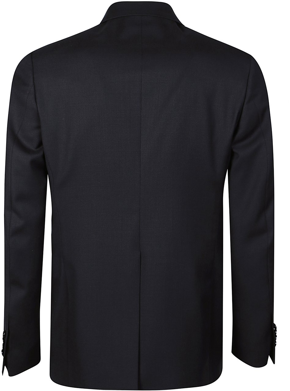 Lardini Soiree Slim Fit Suit Black Zwart