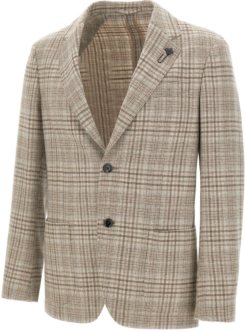 Lardini Jackets Beige Beige