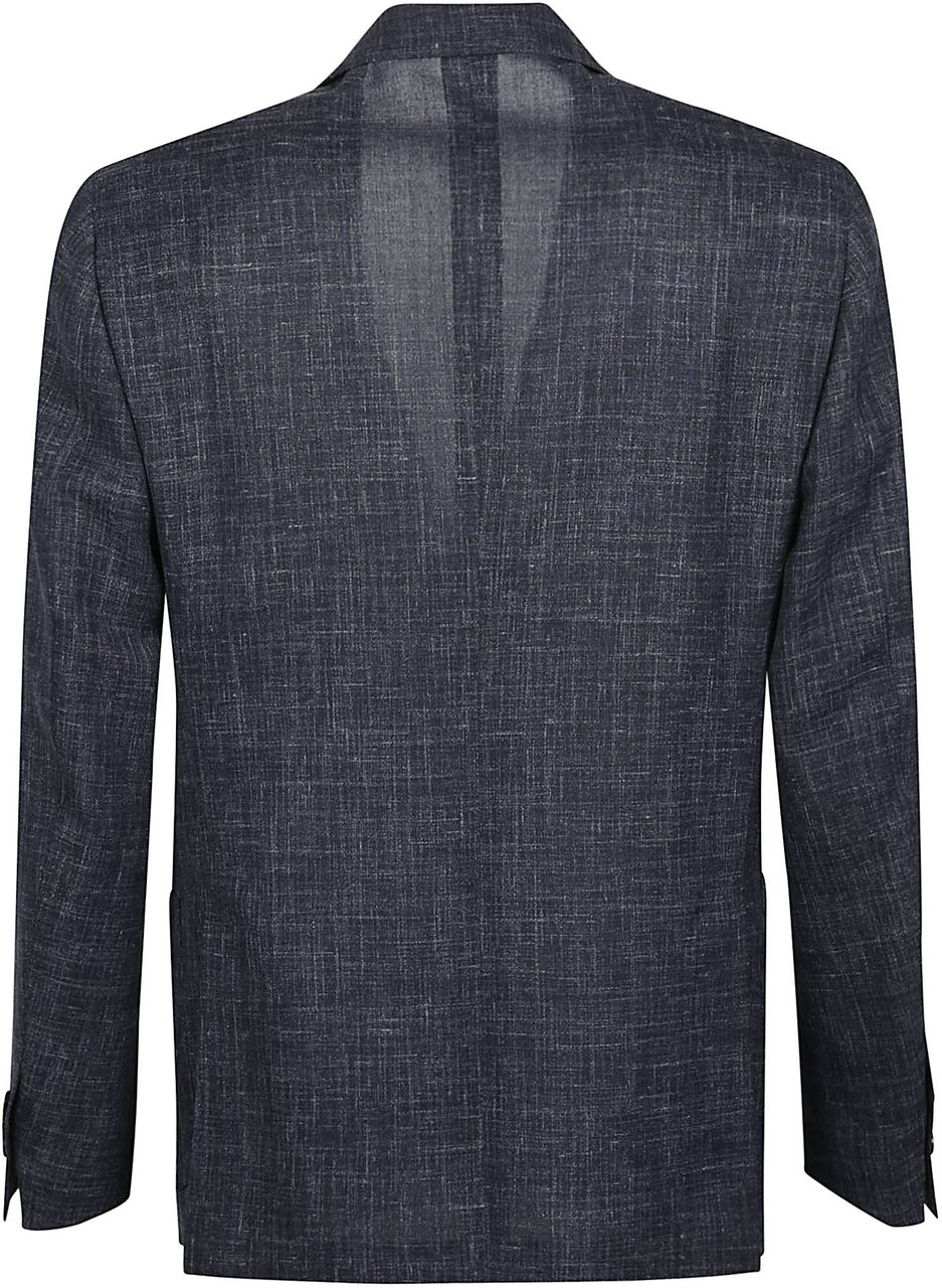 Lardini Roma Jacket Blue Blauw