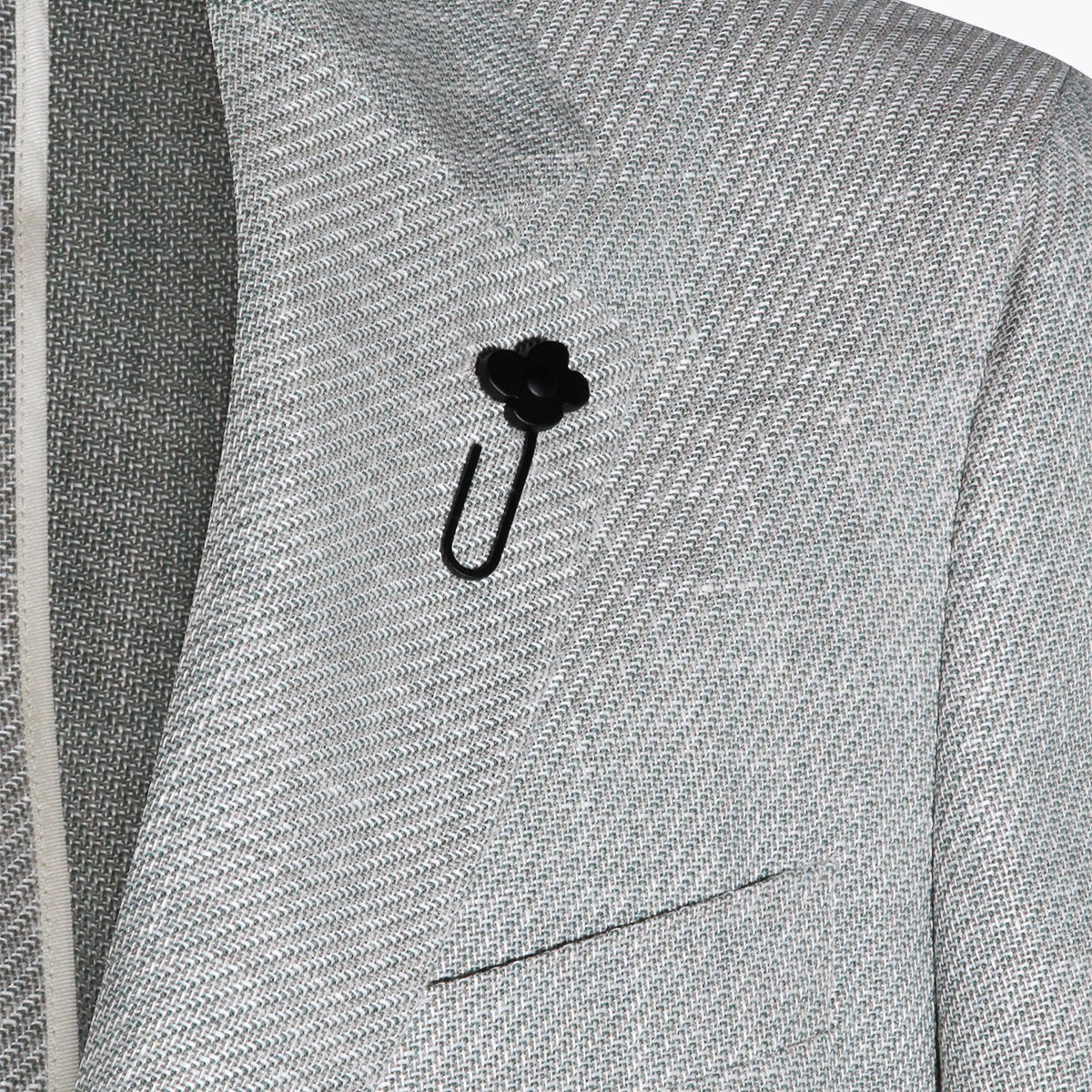 Lardini Tailored Mint Green Jacket Groen