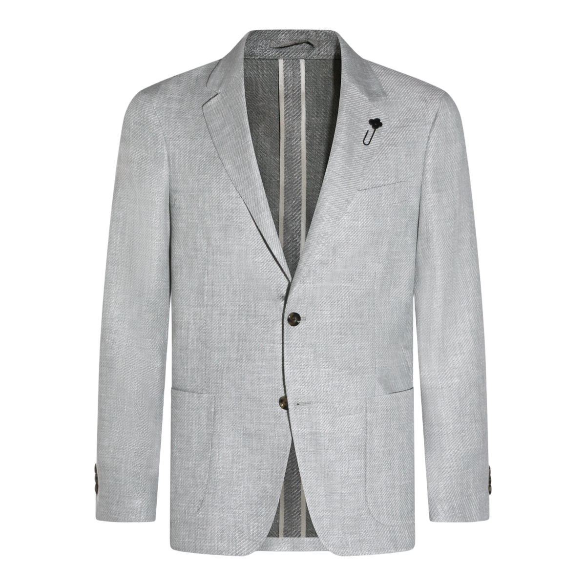 Lardini Tailored Mint Green Jacket Groen