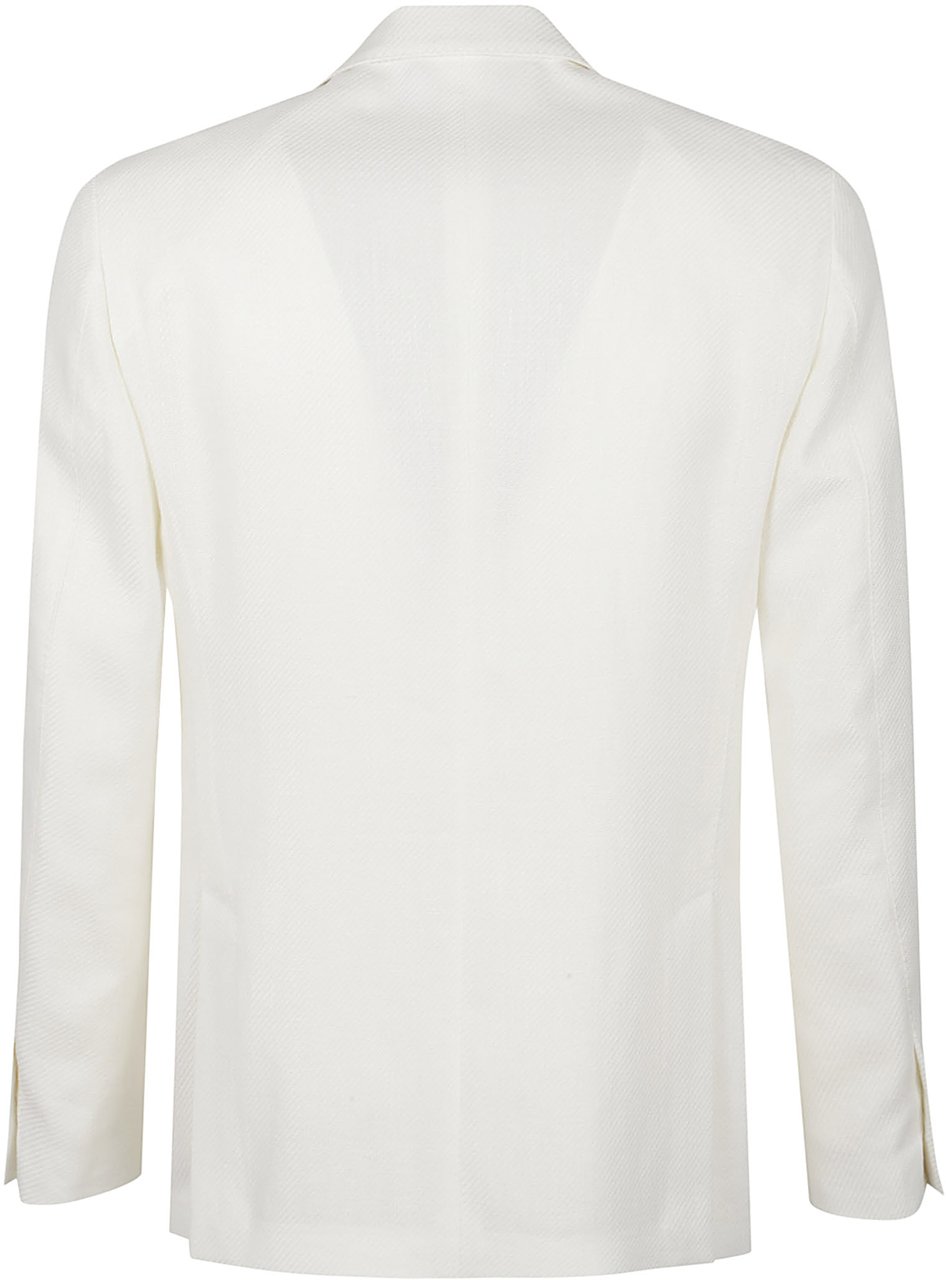 Lardini Roma Jacket White Wit