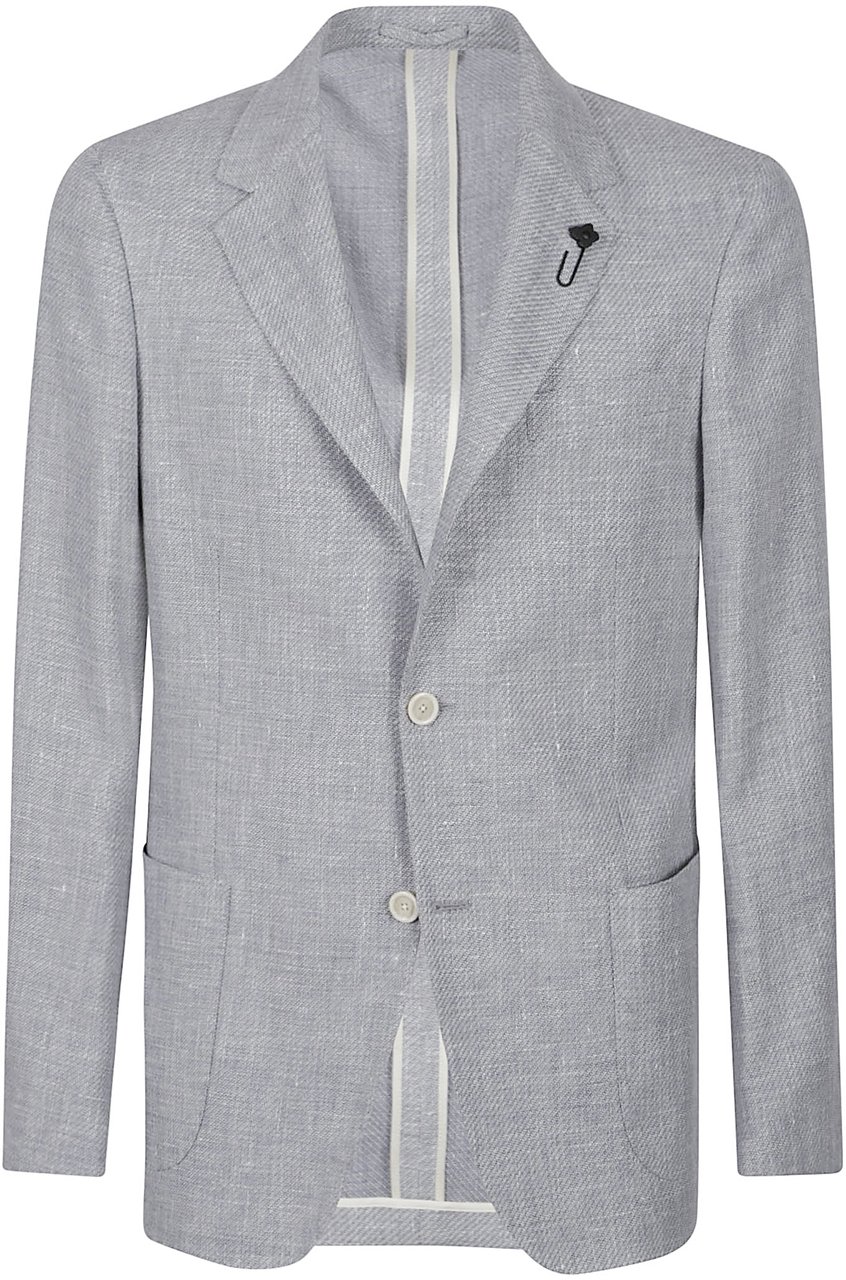 Lardini Roma Jacket Blue Blauw