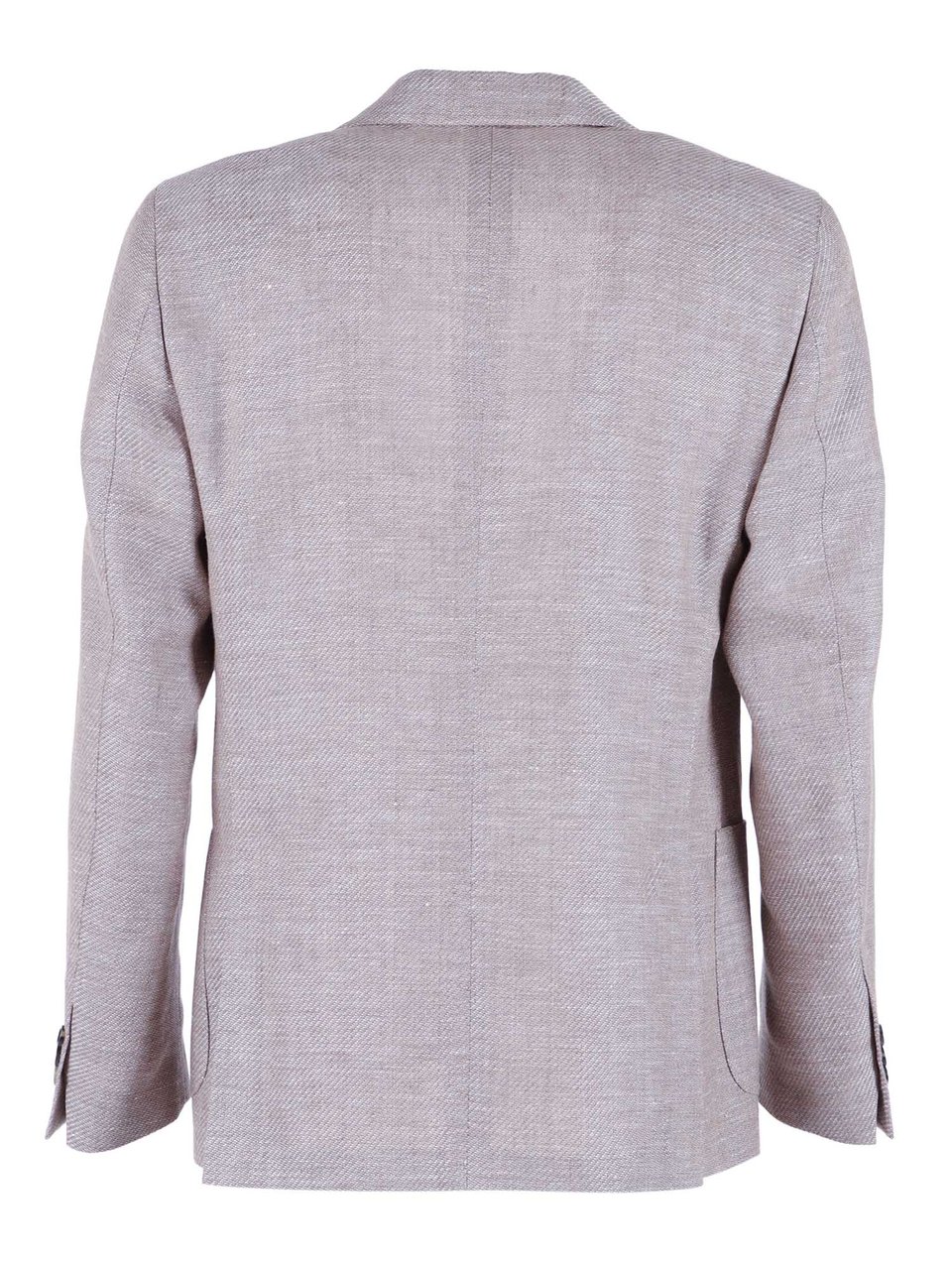 Lardini Textured Weave Floral Blazer Wit