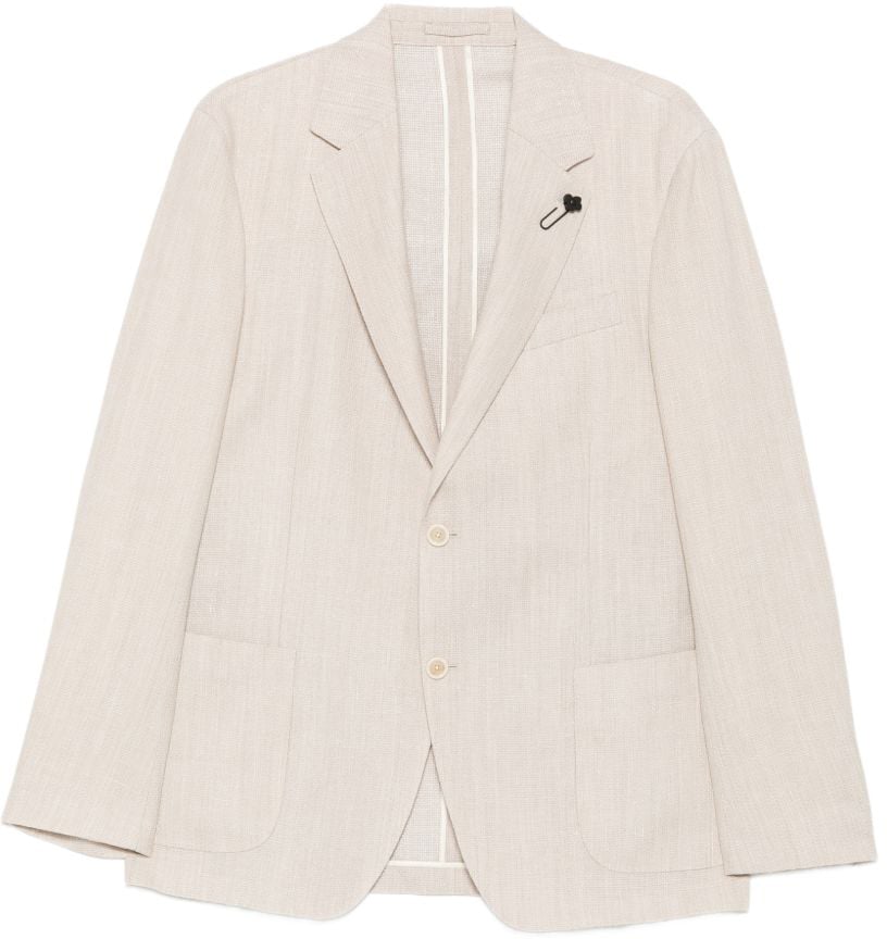 Lardini Jackets Beige Wit