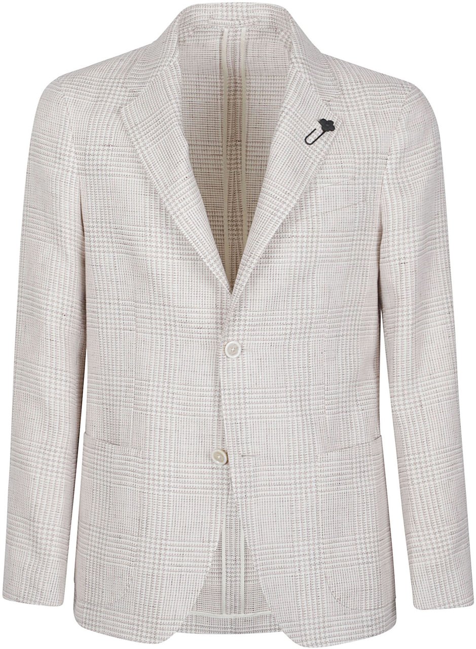 Lardini Roma Jacket Black Zwart