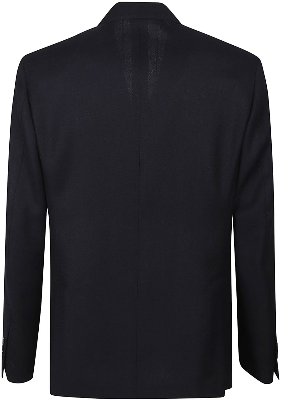 Lardini Roma Jacket Blue Blauw