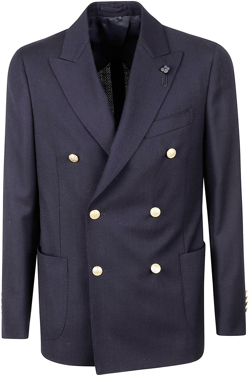 Lardini Jackets Blue Blauw