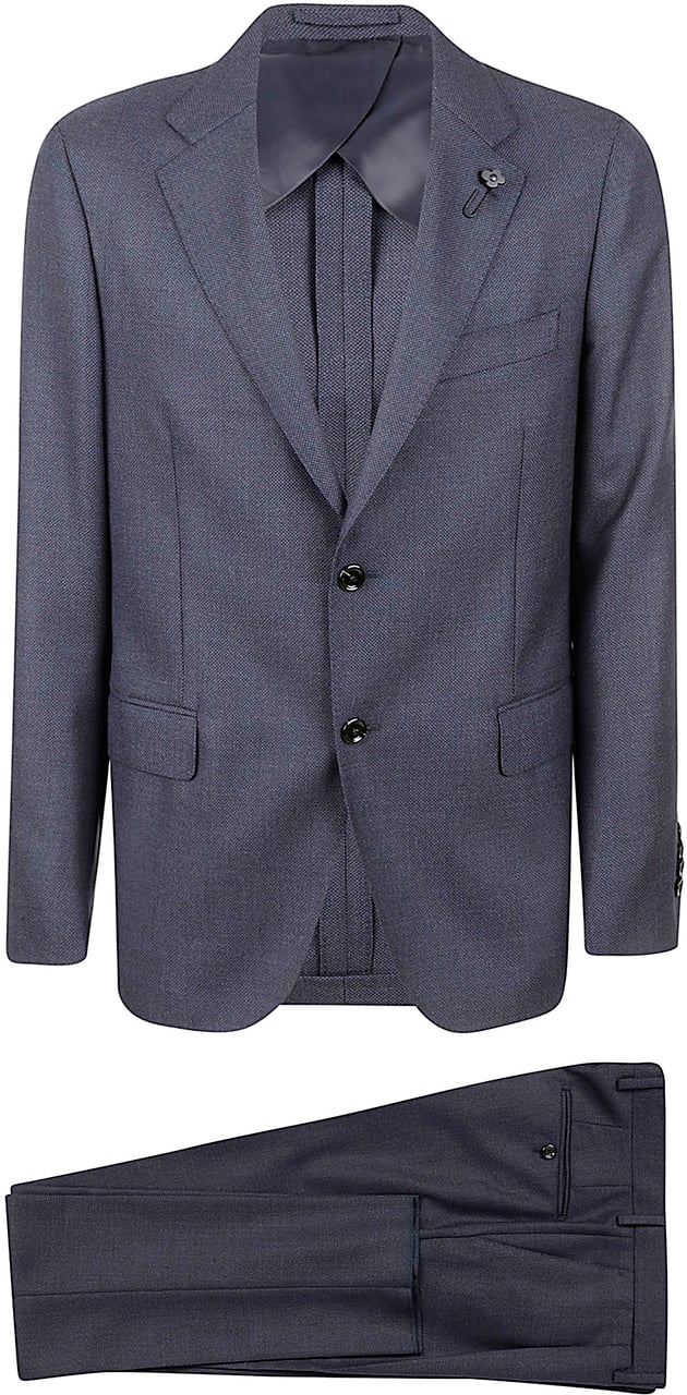 Lardini Dresses Blue Blauw