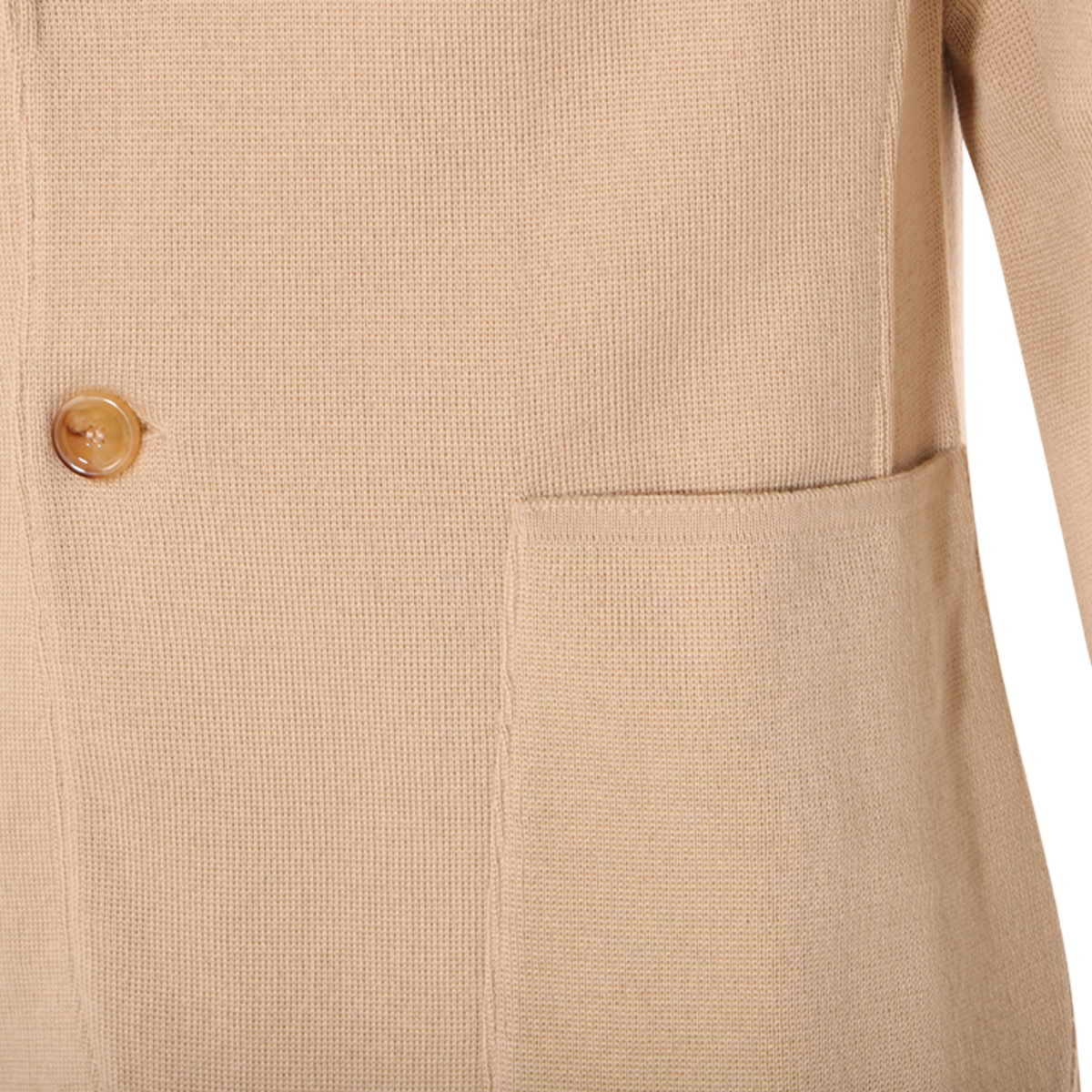 Lardini Tailored Brown Blazer With Textured Fabric And Floral Pin Roze