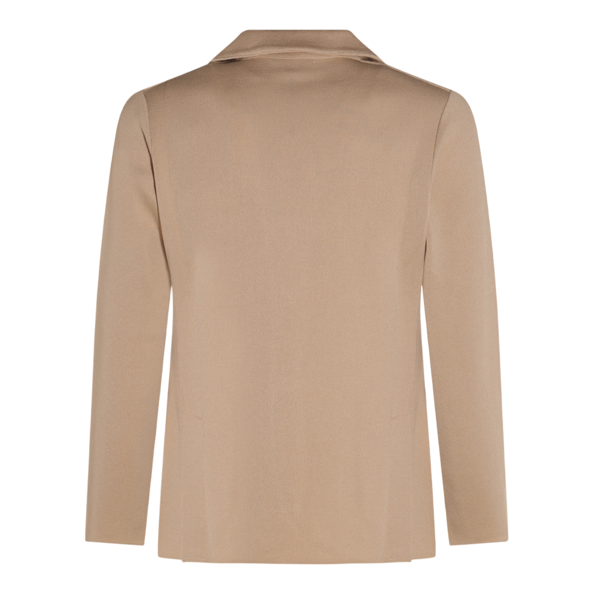 Lardini Tailored Brown Blazer With Textured Fabric And Floral Pin Roze