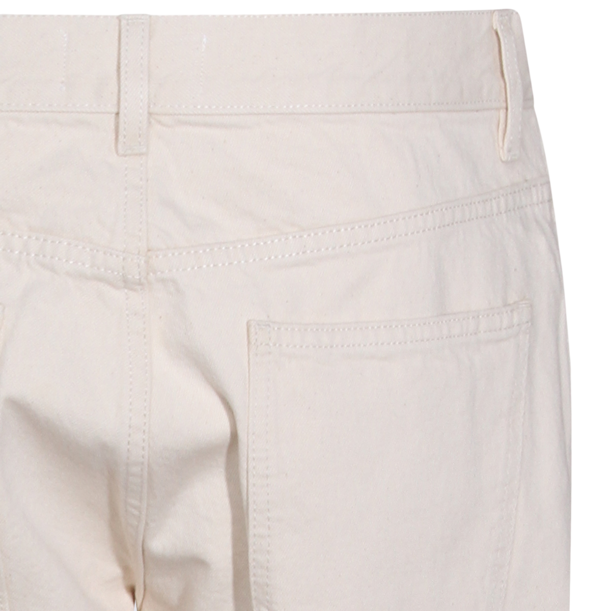 Lardini Classic Straight-Leg Jeans in Beige Neutraal