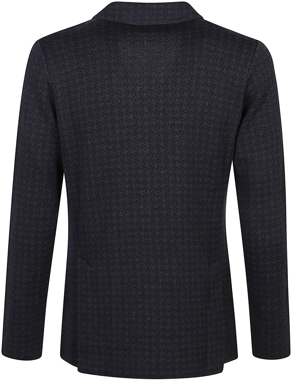 Lardini Double Breasted Jacket Blue Blauw