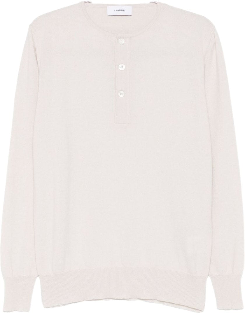 Lardini Sweaters Beige Beige