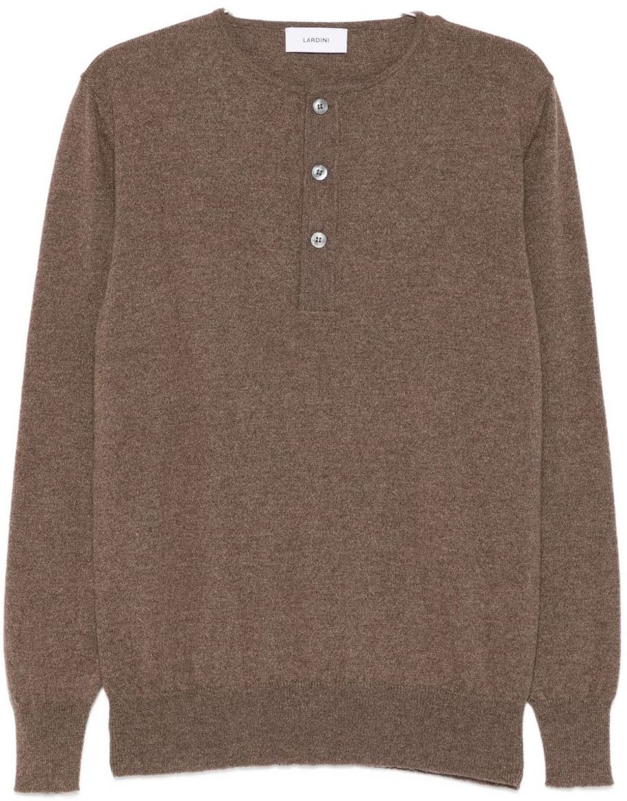 Lardini Sweaters Brown Bruin